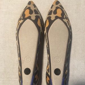 Rothys Points Big Cats Size 9 *EUC